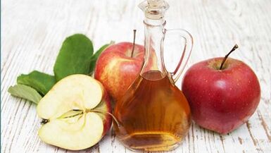Diet for lazy people with apple cider vinegar